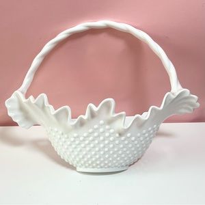 Vintage retro wall basket planter